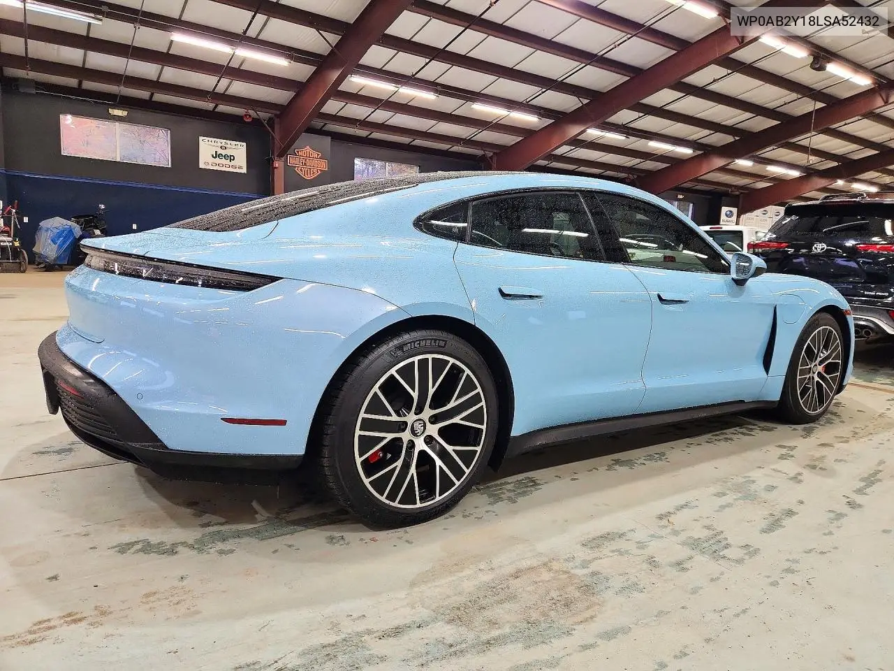 2020 PORSCHE TAYCAN VIN WP0AB2Y18LSA52432 — фото 3