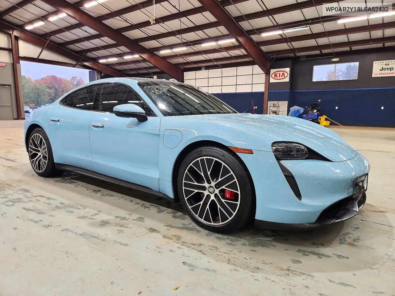 2020 PORSCHE TAYCAN VIN WP0AB2Y18LSA52432 — фото 4