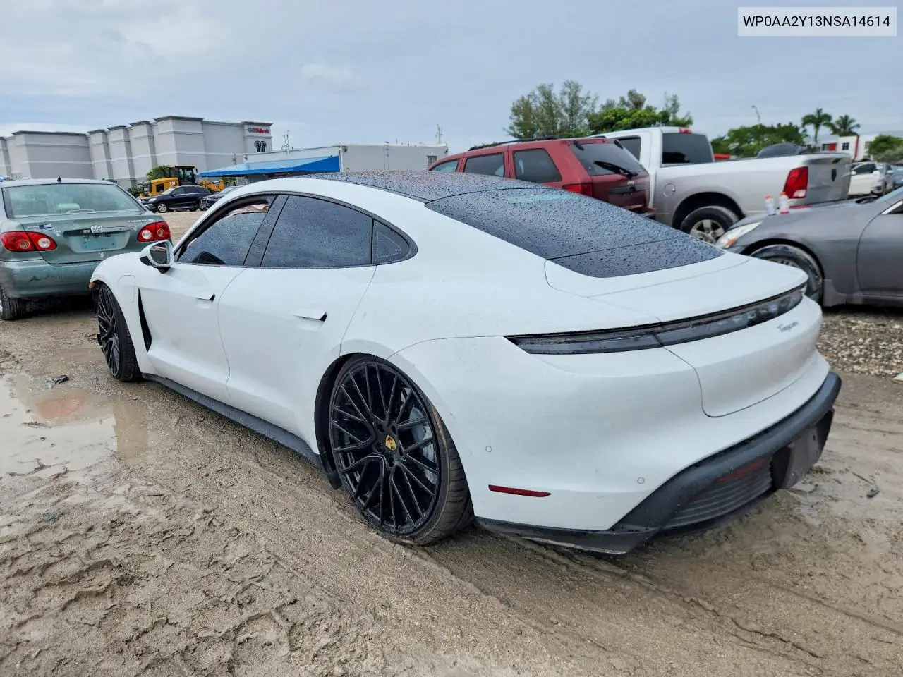 2022 PORSCHE TAYCAN VIN WP0AA2Y13NSA14614 — фото 2