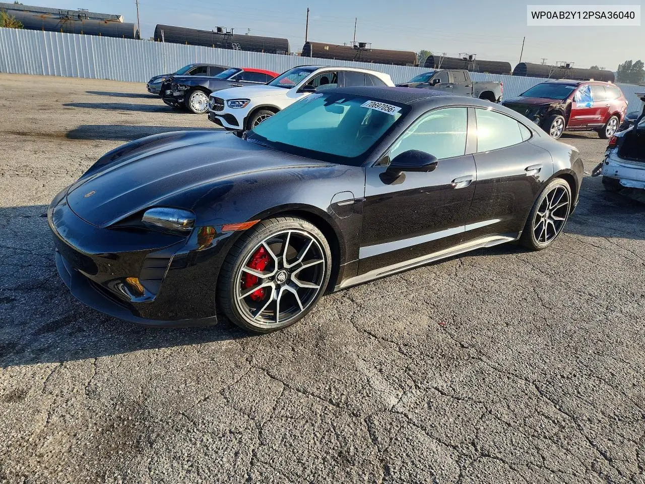 PORSCHE TAYCAN 2023, VIN WP0AB2Y12PSA36040