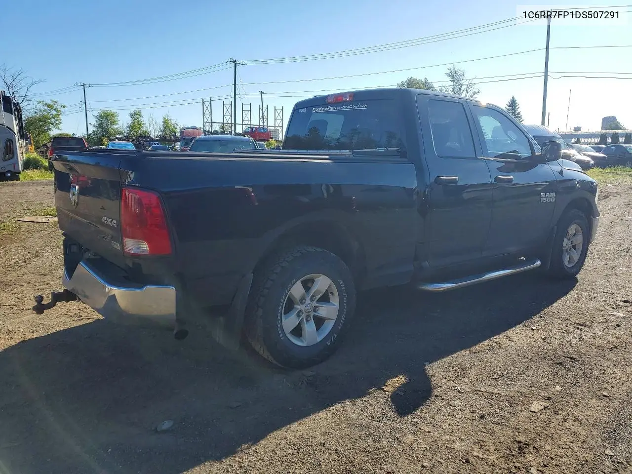 2013 RAM 1500 VIN 1C6RR7FP1DS507291 — фото 3
