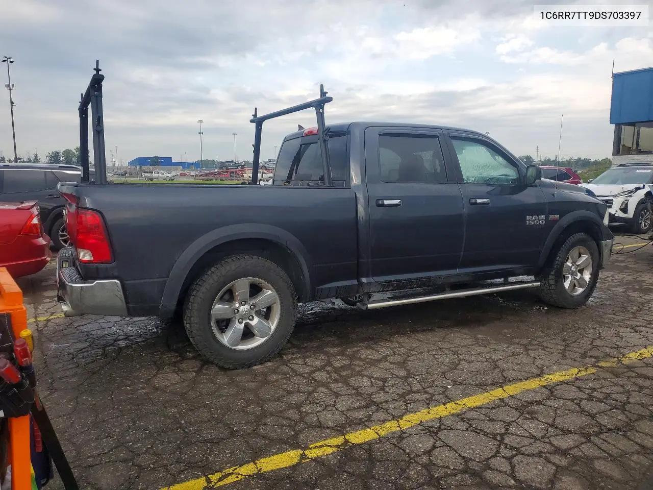 2013 RAM 1500 VIN 1C6RR7TT9DS703397 — фото 3