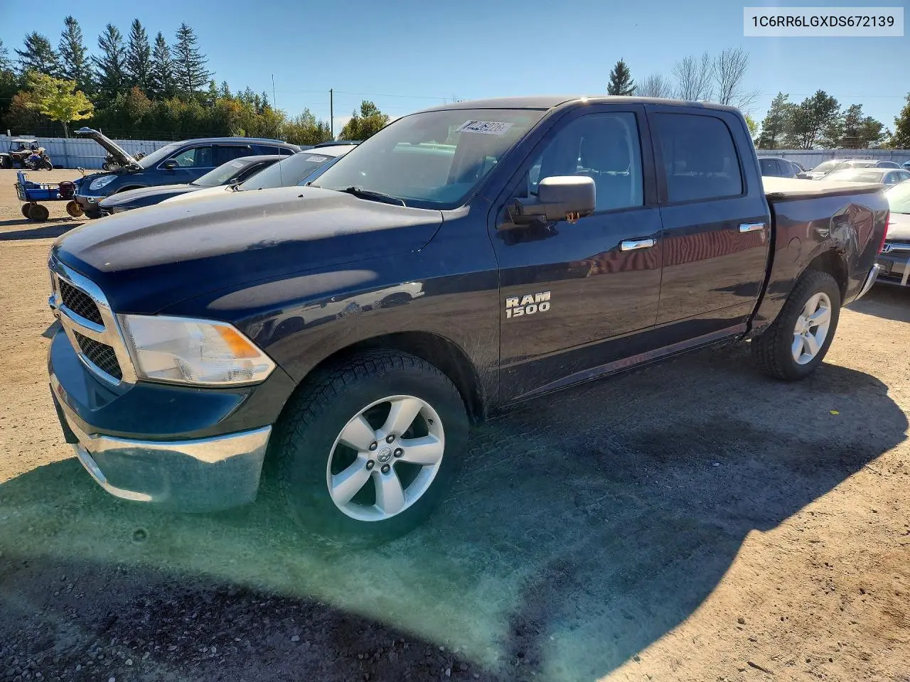 RAM 1500 2013, VIN 1C6RR6LGXDS672139