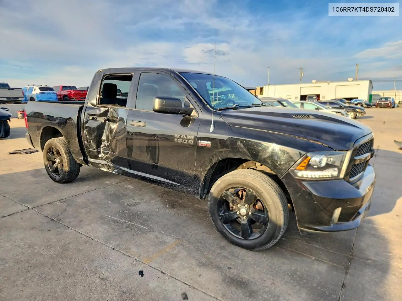 2013 RAM 1500 VIN 1C6RR7KT4DS720402 — фото 4