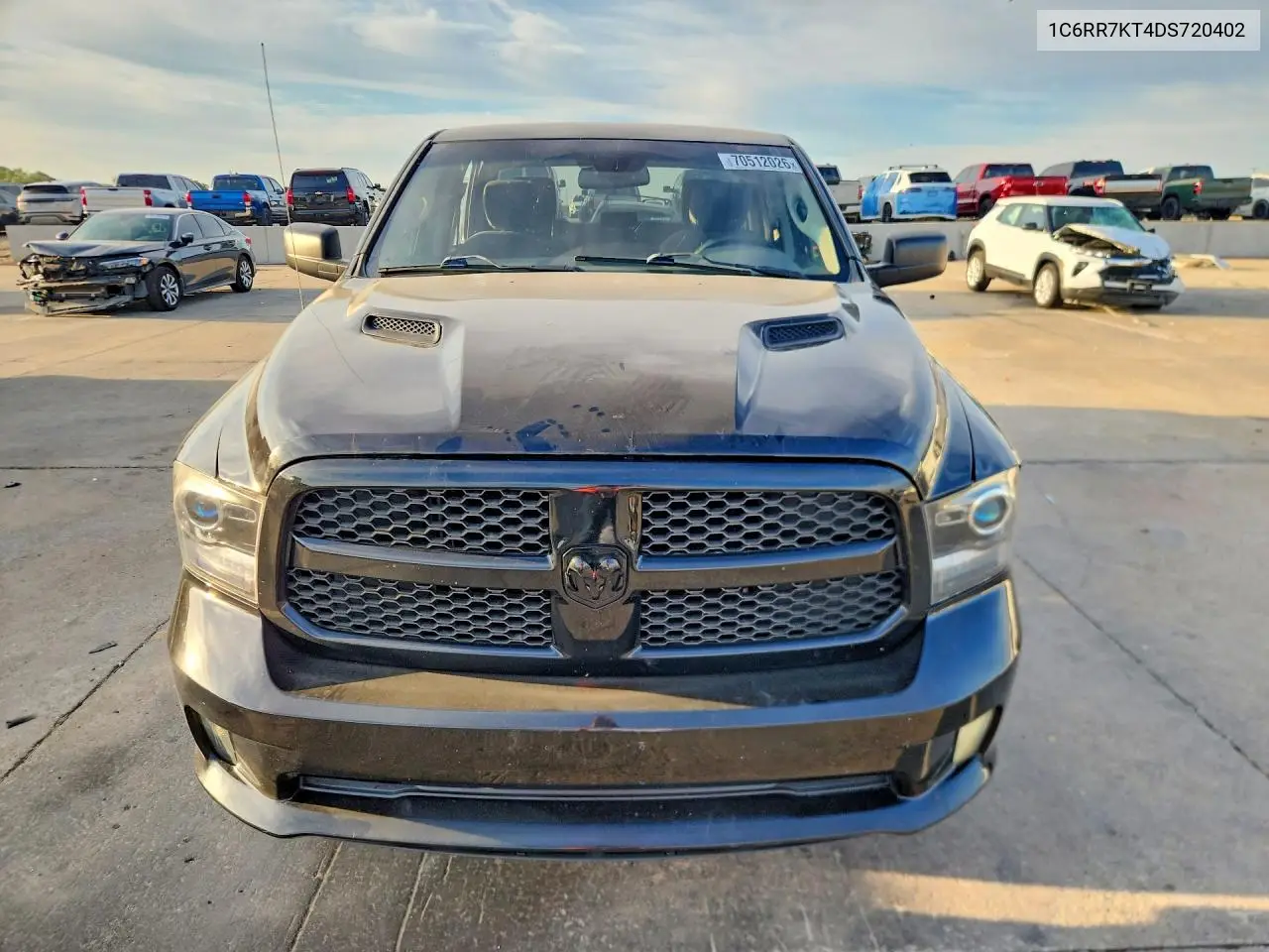 2013 RAM 1500 VIN 1C6RR7KT4DS720402 — фото 5