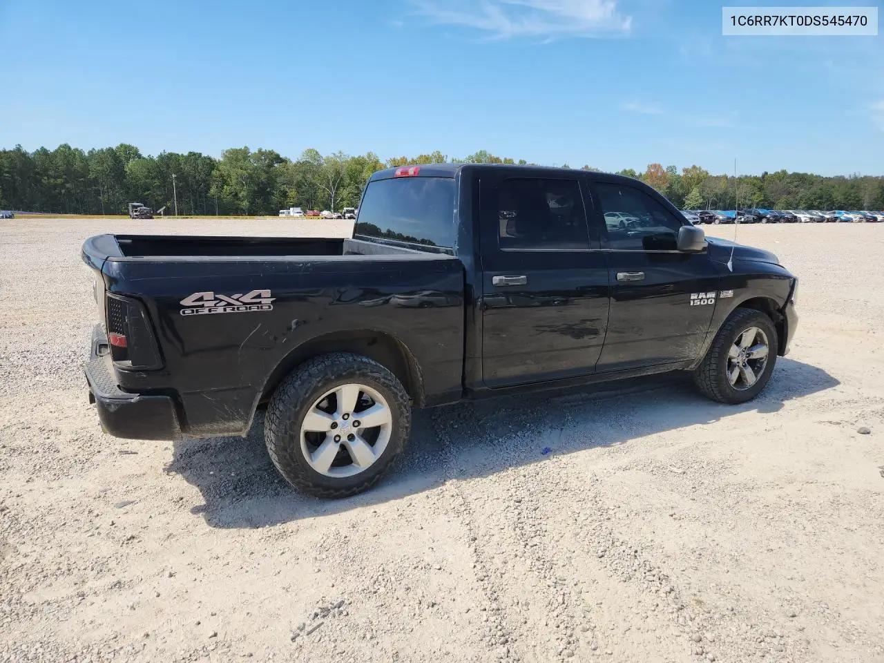 2013 RAM 1500 VIN 1C6RR7KT0DS545470 — фото 3