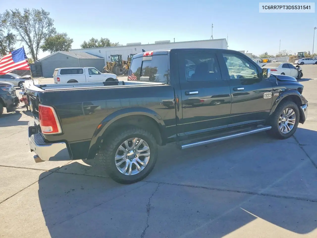 2013 RAM 1500 VIN 1C6RR7PT3DS531541 — фото 3