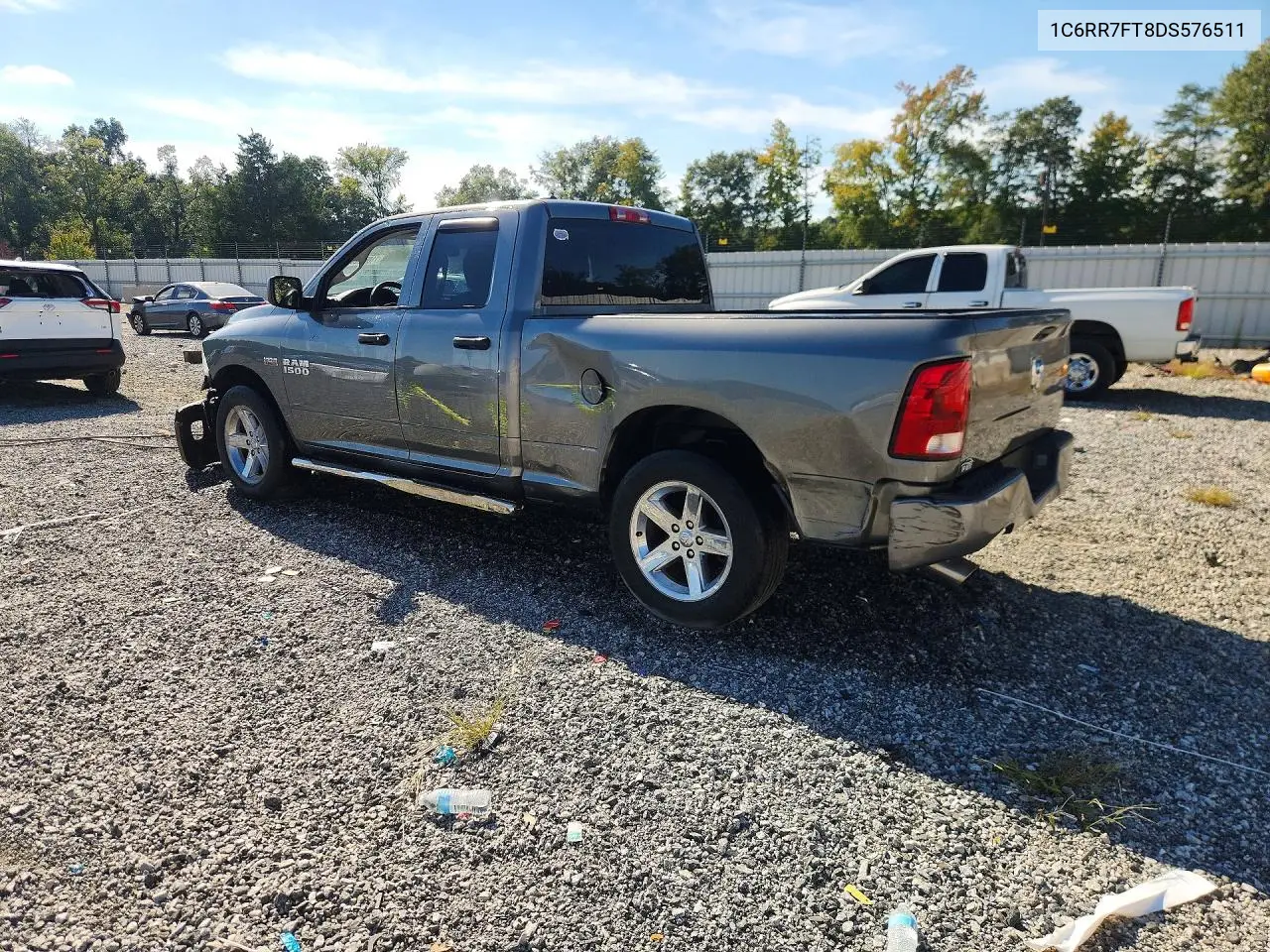 RAM 1500 2013, VIN 1C6RR7FT8DS576511
