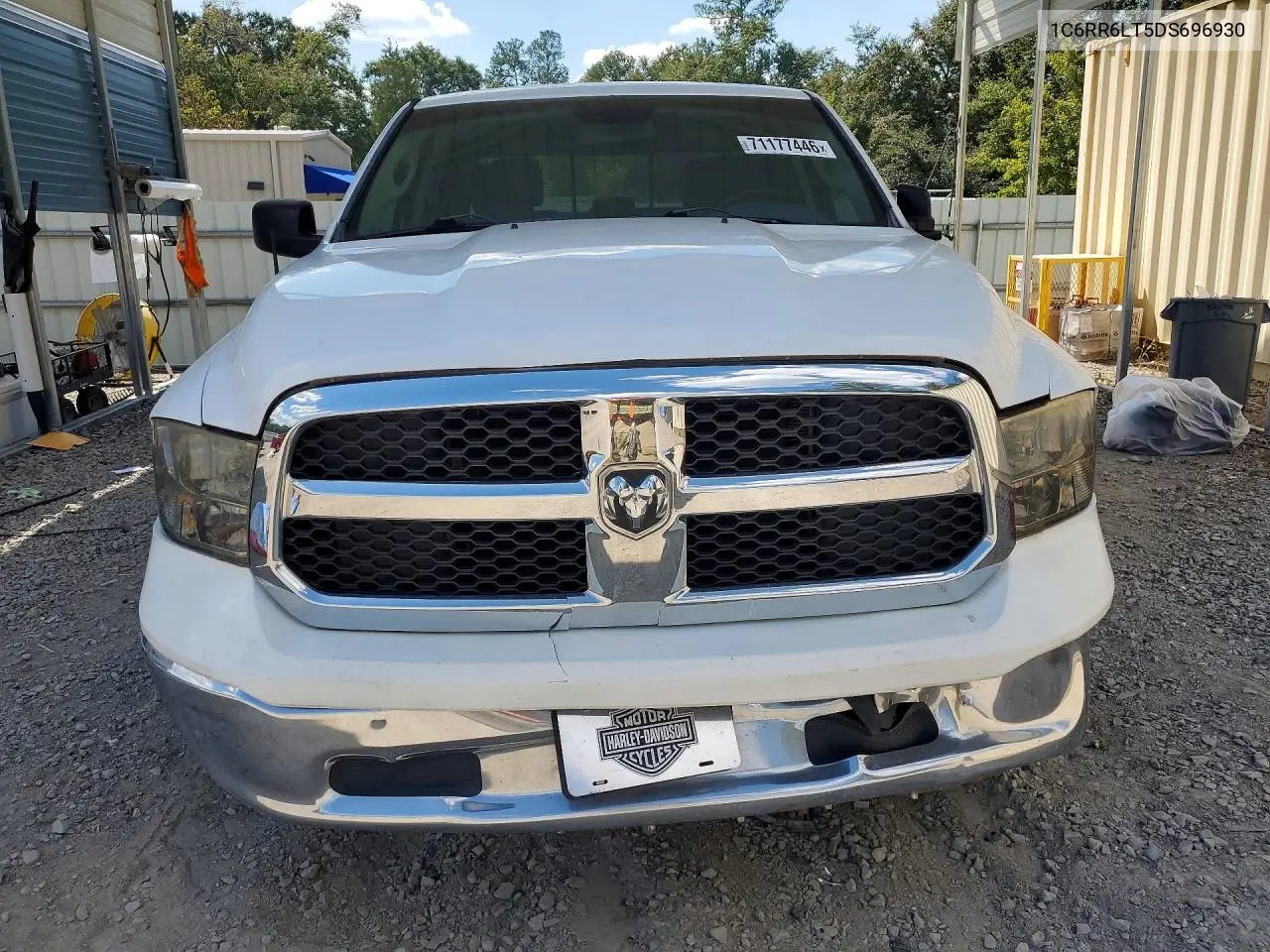 2013 RAM 1500 VIN 1C6RR6LT5DS696930 — фото 5