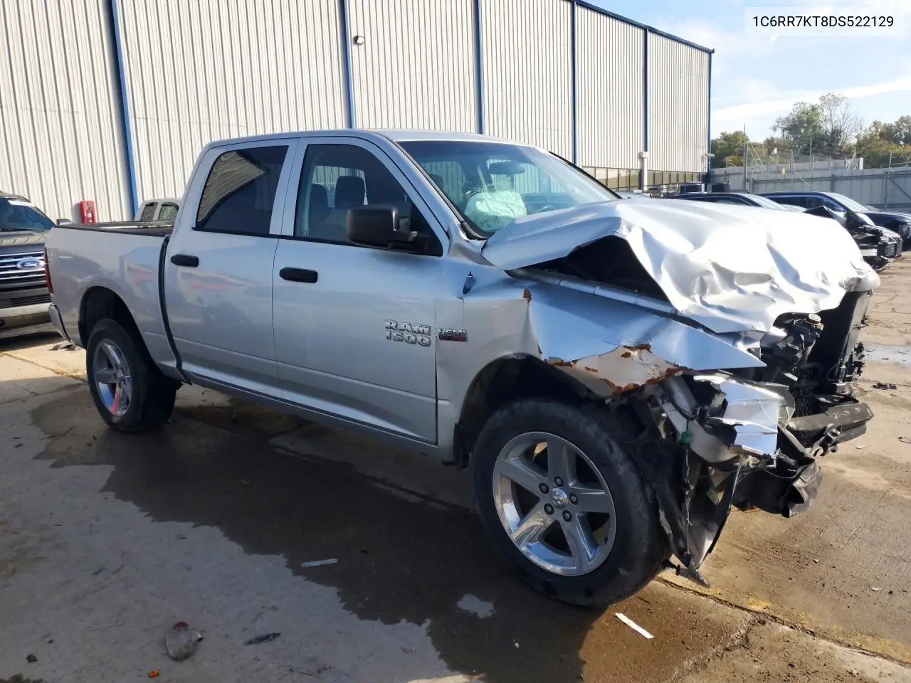 2013 RAM 1500 VIN 1C6RR7KT8DS522129 — фото 4