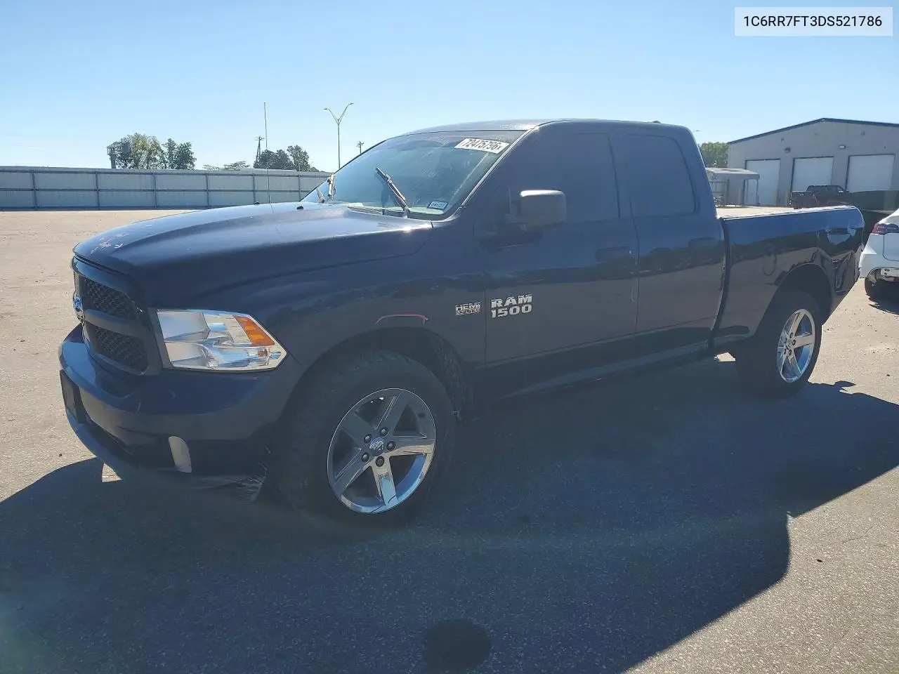 RAM 1500 2013, VIN 1C6RR7FT3DS521786