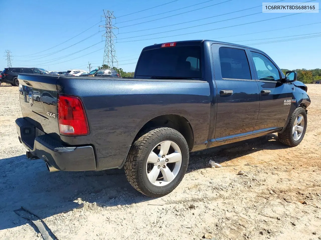 2013 RAM 1500 VIN 1C6RR7KT8DS688165 — фото 3
