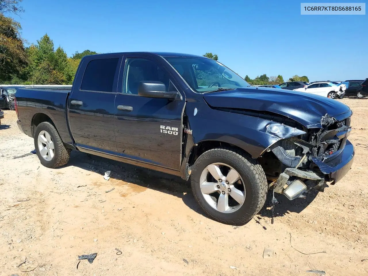 2013 RAM 1500 VIN 1C6RR7KT8DS688165 — фото 4