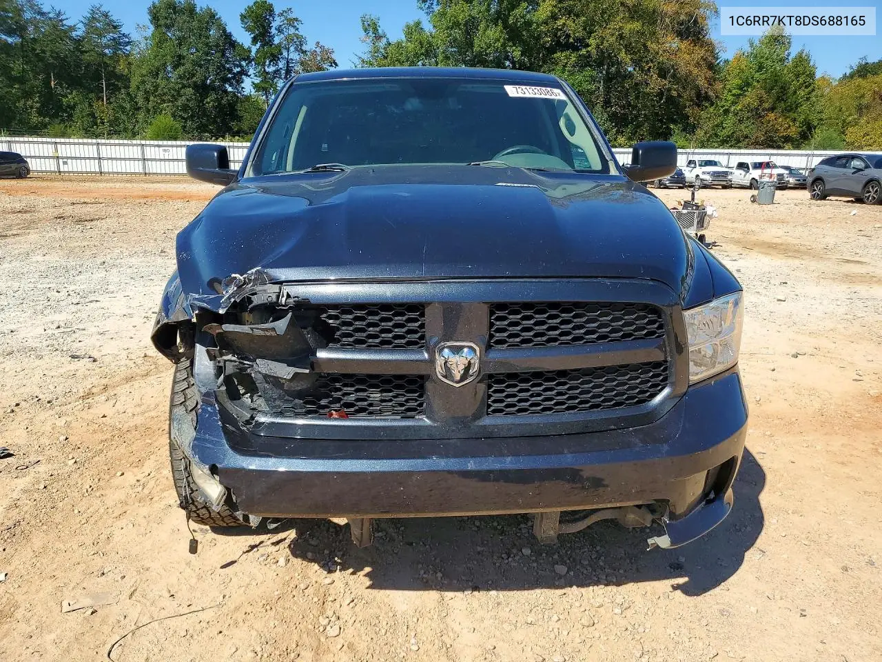 2013 RAM 1500 VIN 1C6RR7KT8DS688165 — фото 5