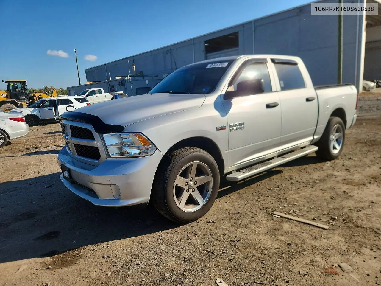 RAM 1500 2013, VIN 1C6RR7KT6DS638588