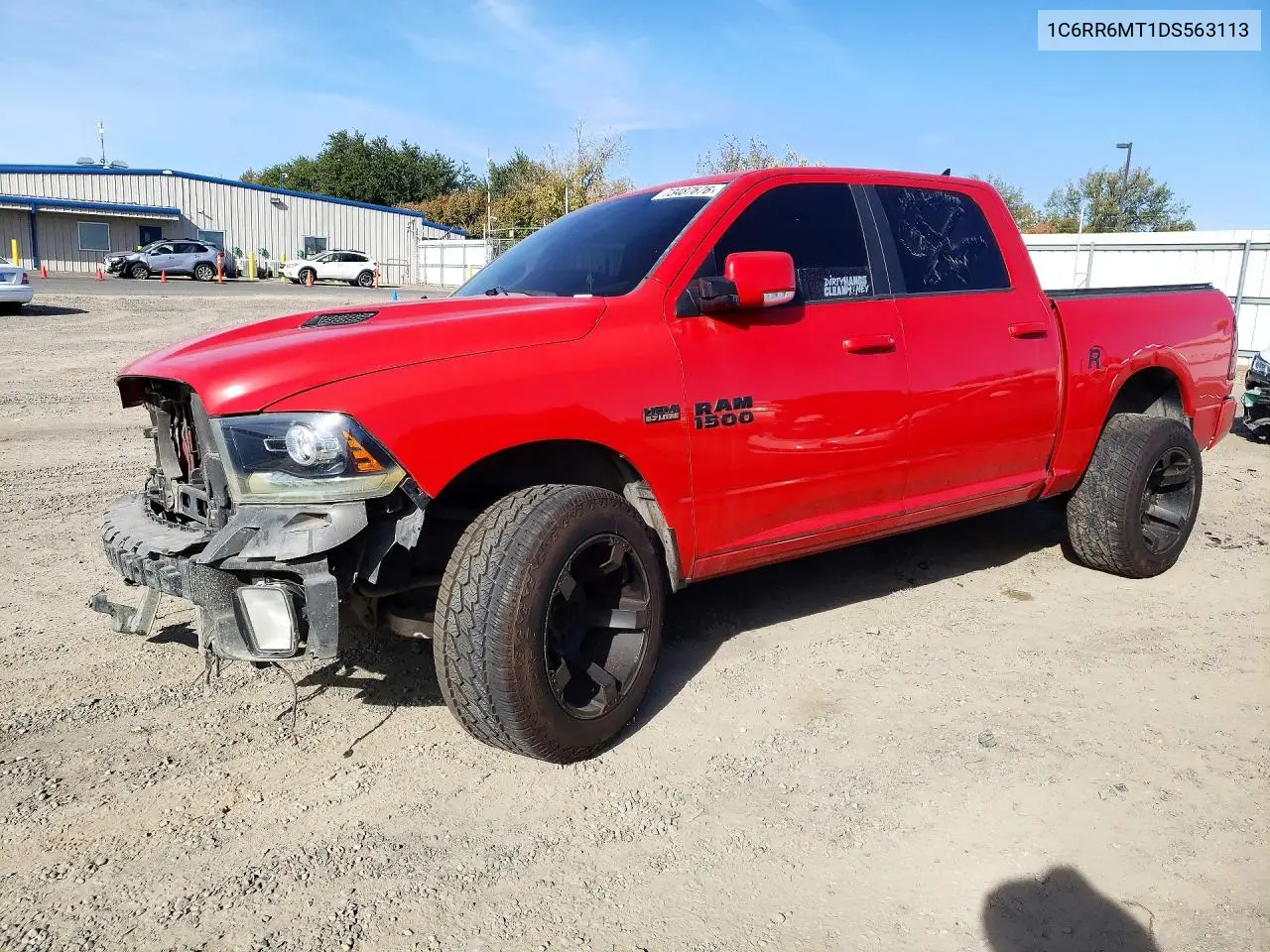 RAM 1500 2013, VIN 1C6RR6MT1DS563113