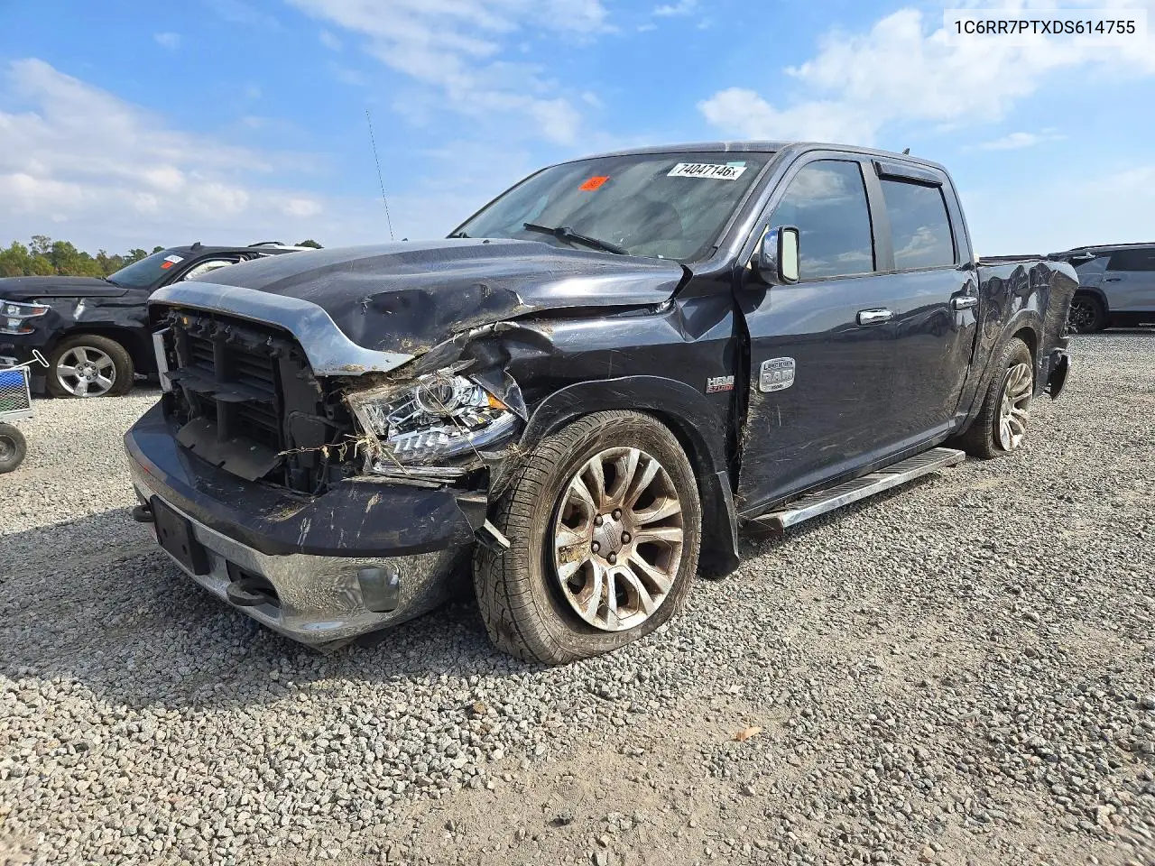 RAM 1500 2013, VIN 1C6RR7PTXDS614755