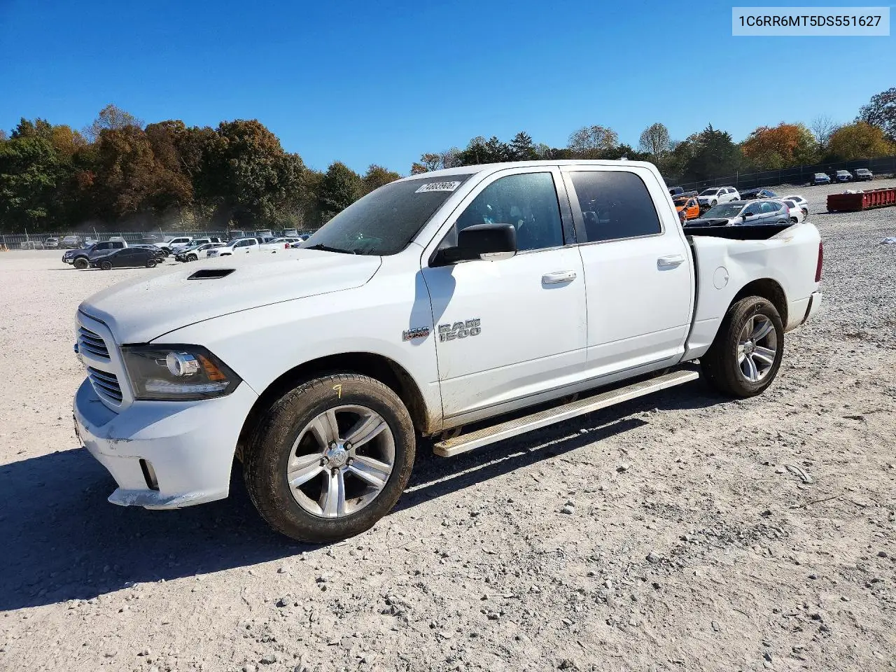 RAM 1500 2013, VIN 1C6RR6MT5DS551627