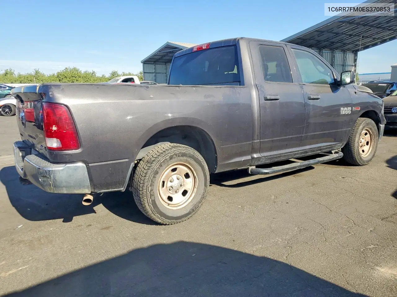 2014 RAM 1500 VIN 1C6RR7FM0ES370853 — фото 3