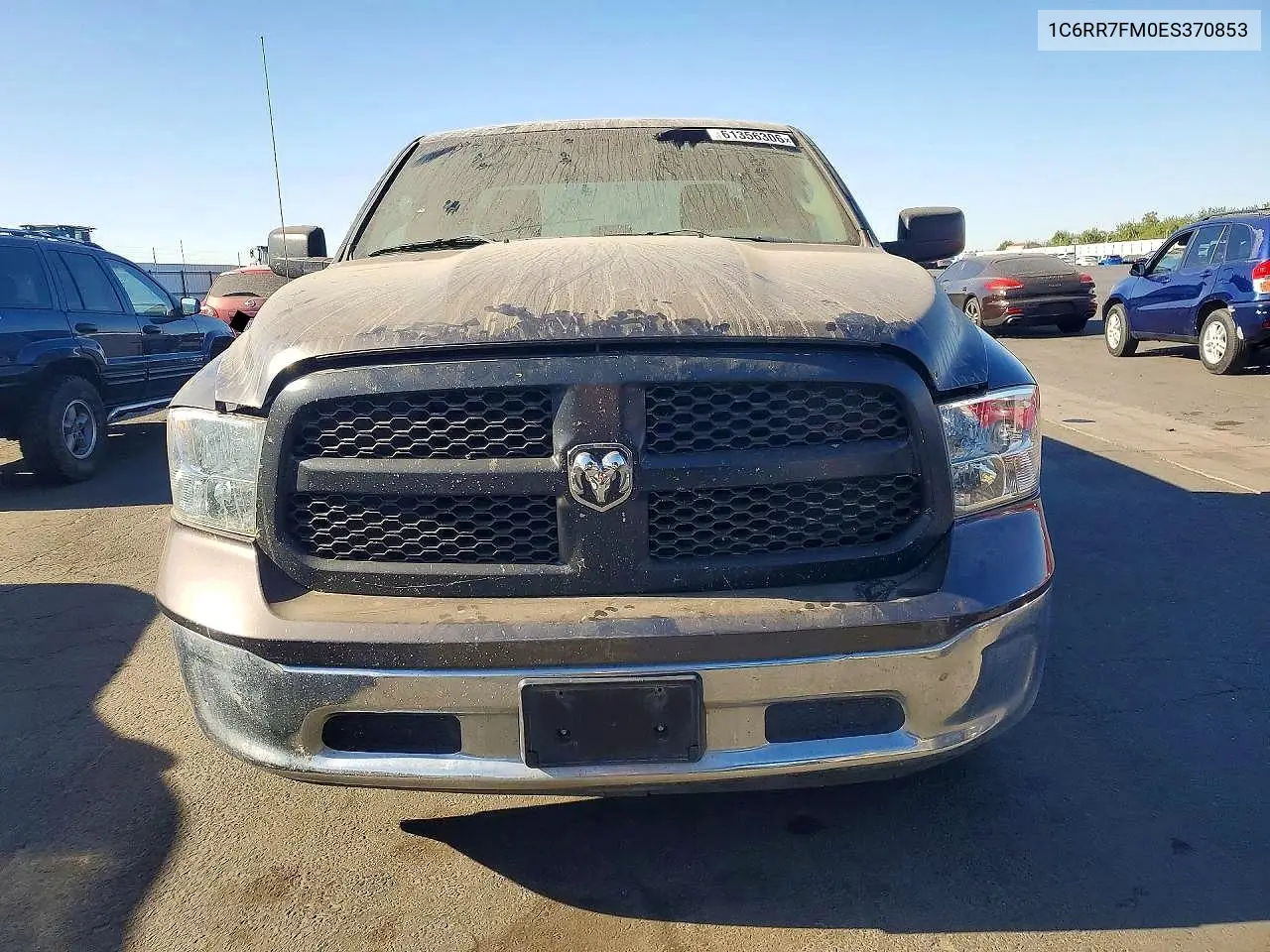 2014 RAM 1500 VIN 1C6RR7FM0ES370853 — фото 5
