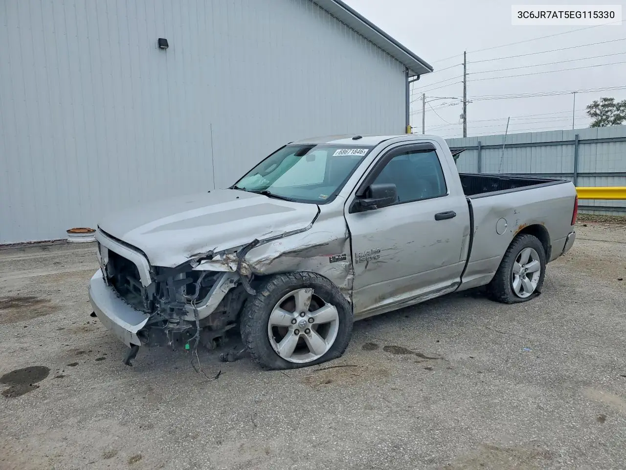 RAM 1500 2014, VIN 3C6JR7AT5EG115330