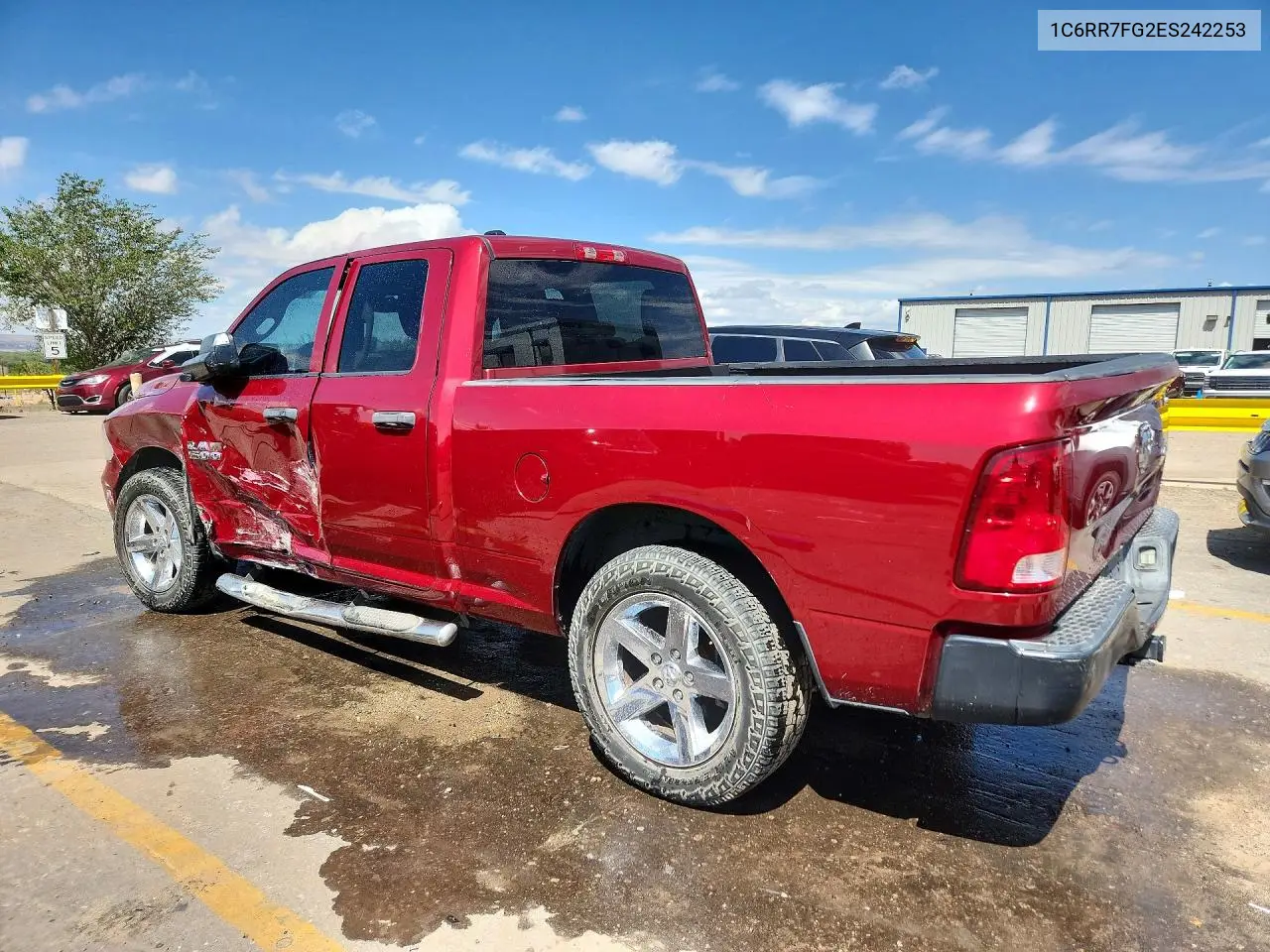 2014 RAM 1500 VIN 1C6RR7FG2ES242253 — фото 2