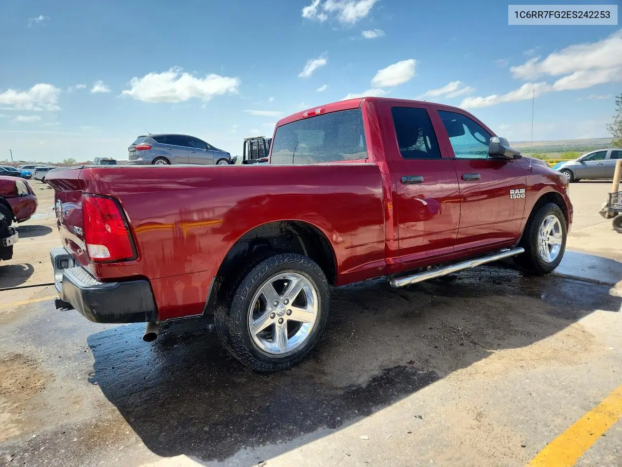 2014 RAM 1500 VIN 1C6RR7FG2ES242253 — фото 3