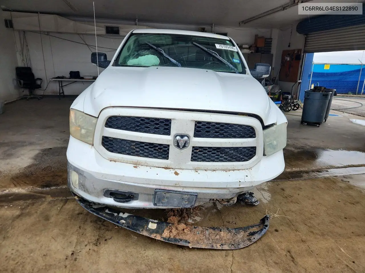 2014 RAM 1500 VIN 1C6RR6LG4ES122890 — фото 5