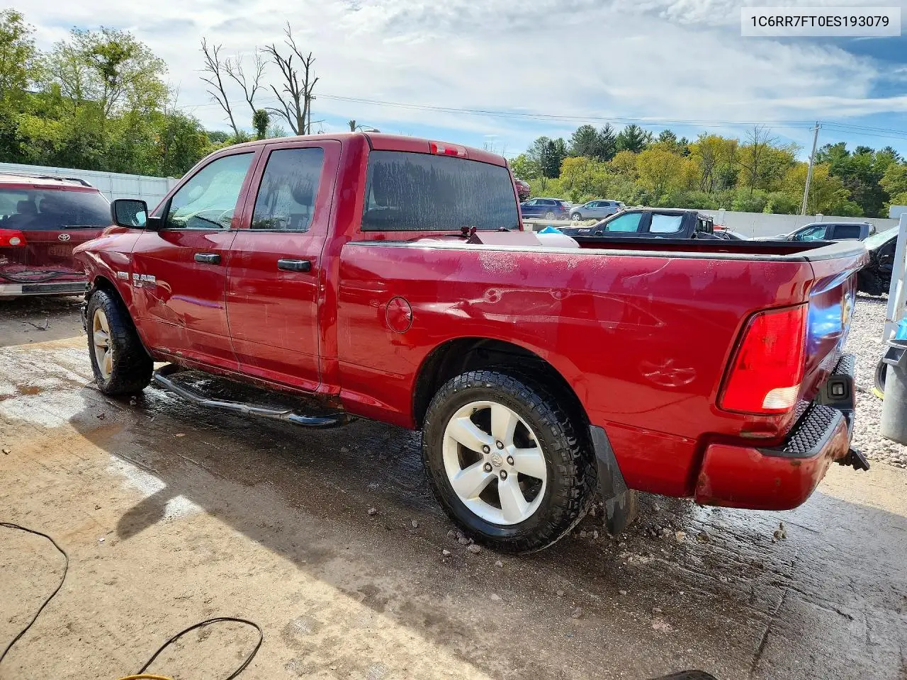 2014 RAM 1500 VIN 1C6RR7FT0ES193079 — фото 2