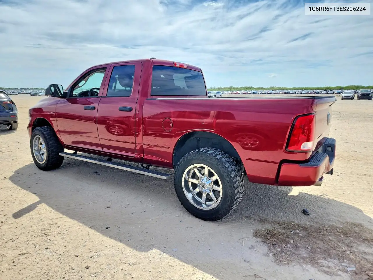 2014 RAM 1500 VIN 1C6RR6FT3ES206224 — фото 2