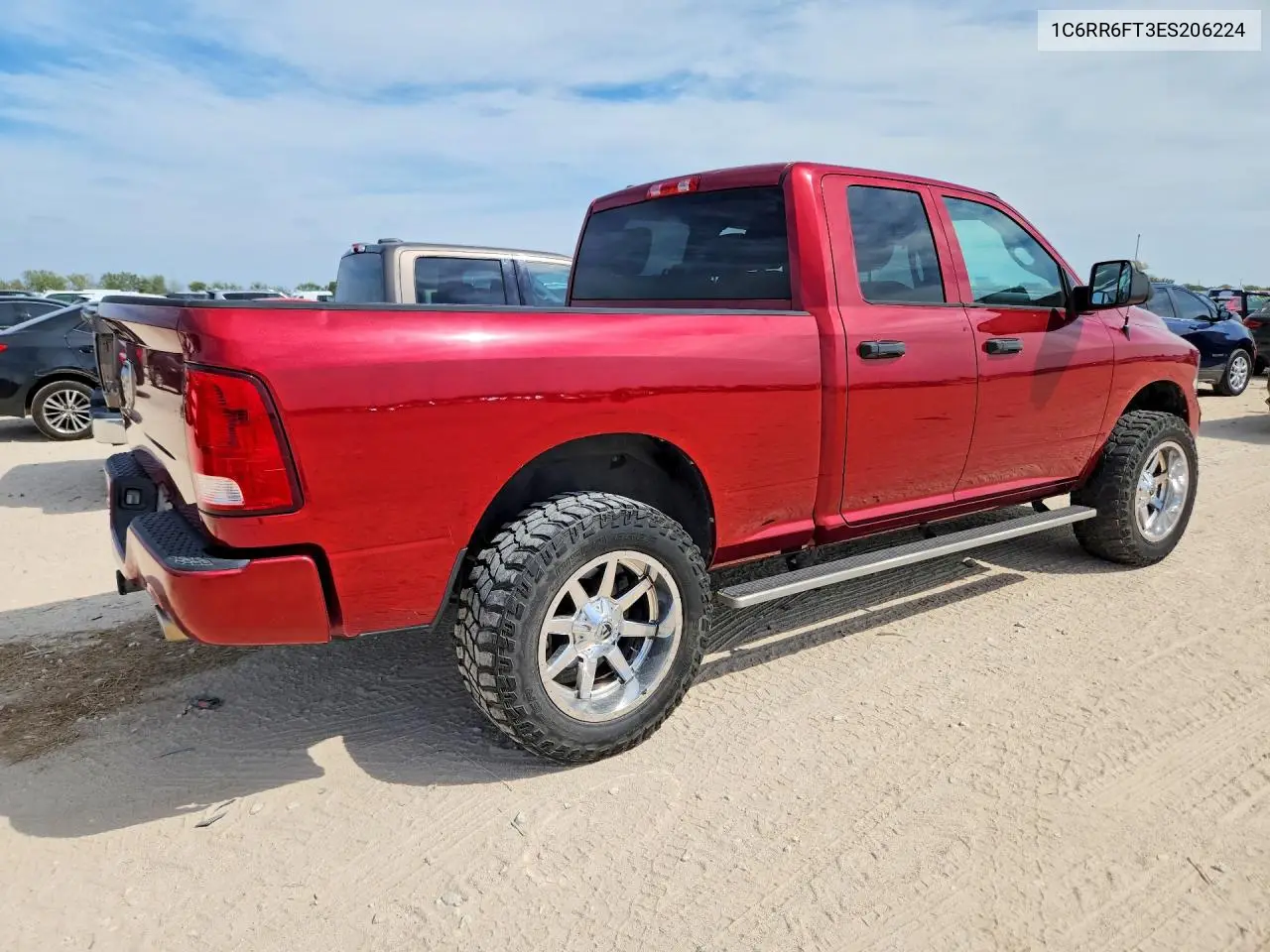 2014 RAM 1500 VIN 1C6RR6FT3ES206224 — фото 3