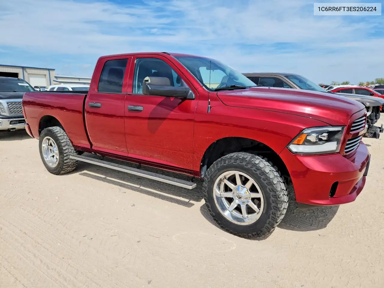 2014 RAM 1500 VIN 1C6RR6FT3ES206224 — фото 4