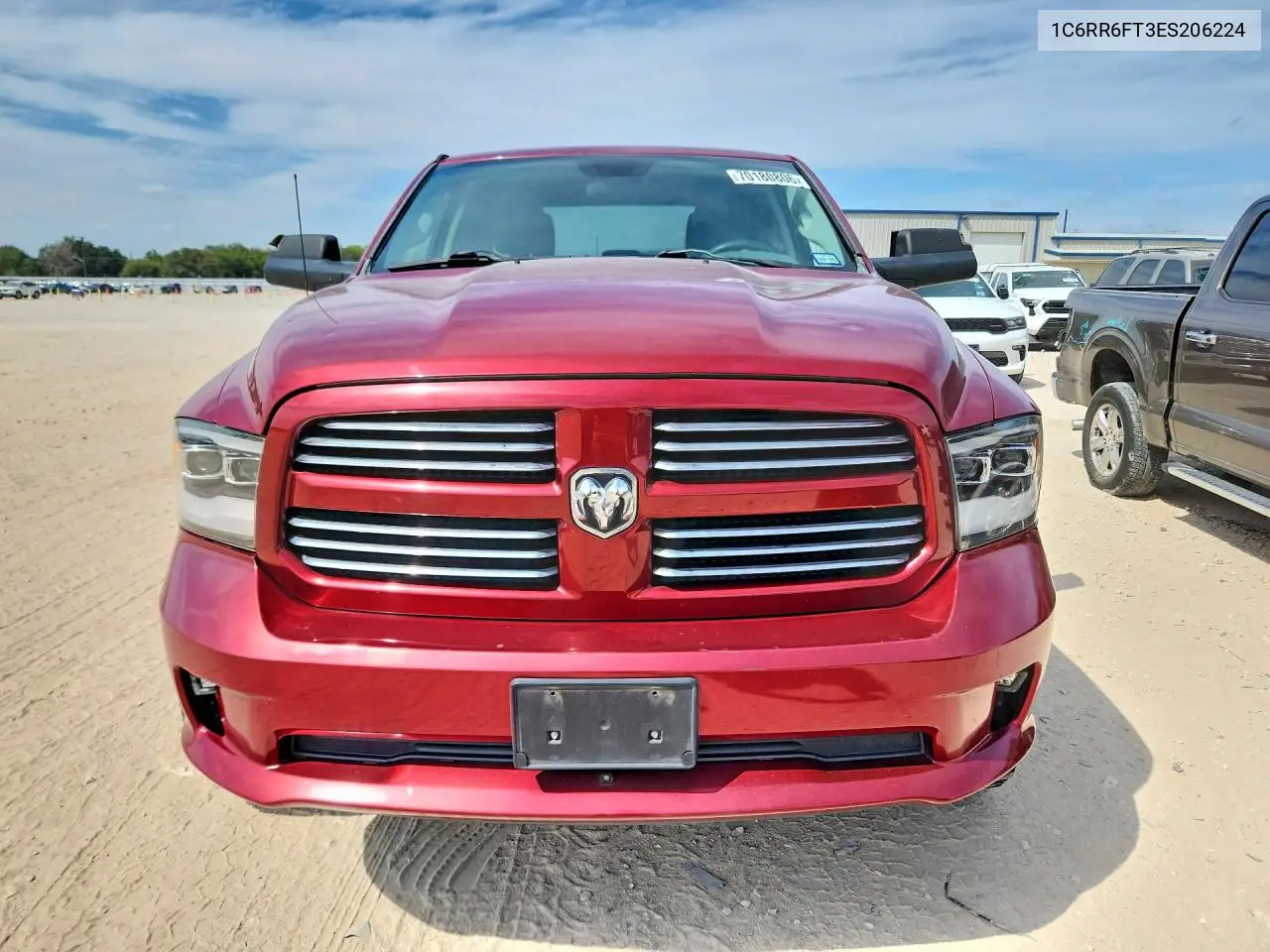 2014 RAM 1500 VIN 1C6RR6FT3ES206224 — фото 5