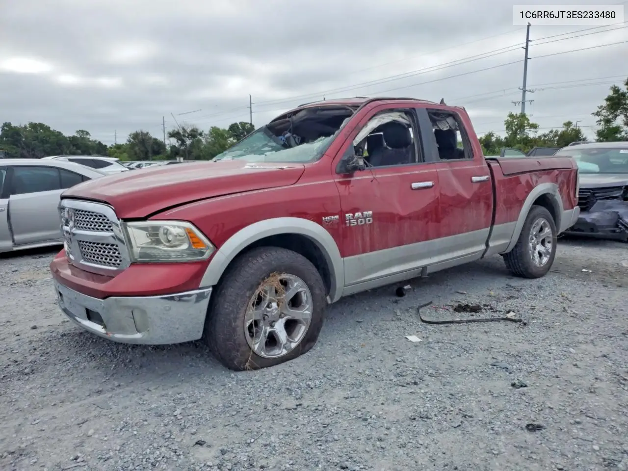 RAM 1500 2014, VIN 1C6RR6JT3ES233480