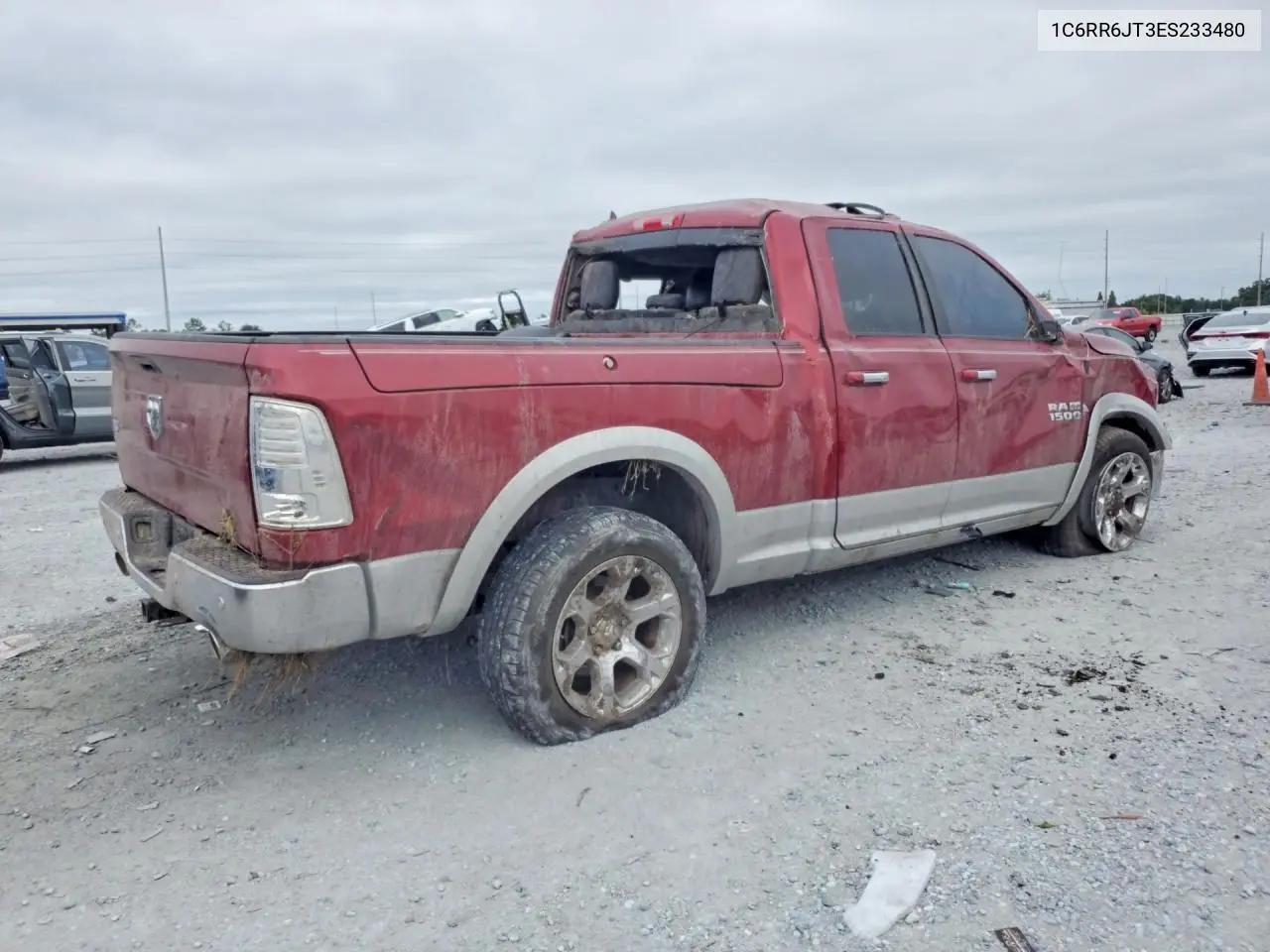 2014 RAM 1500 VIN 1C6RR6JT3ES233480 — фото 3