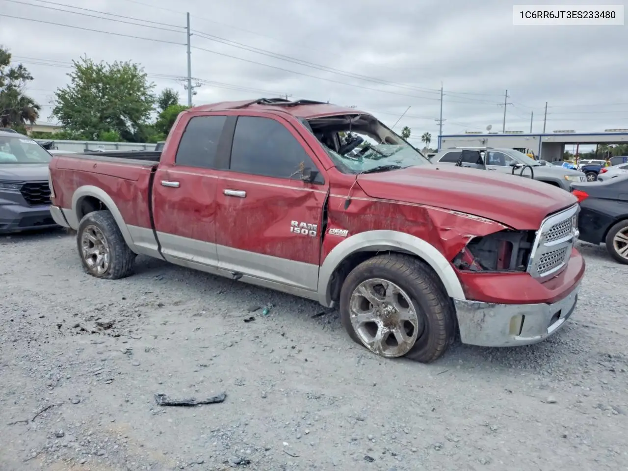 2014 RAM 1500 VIN 1C6RR6JT3ES233480 — фото 4