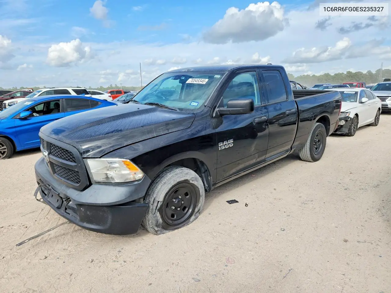 RAM 1500 2014, VIN 1C6RR6FG0ES235327