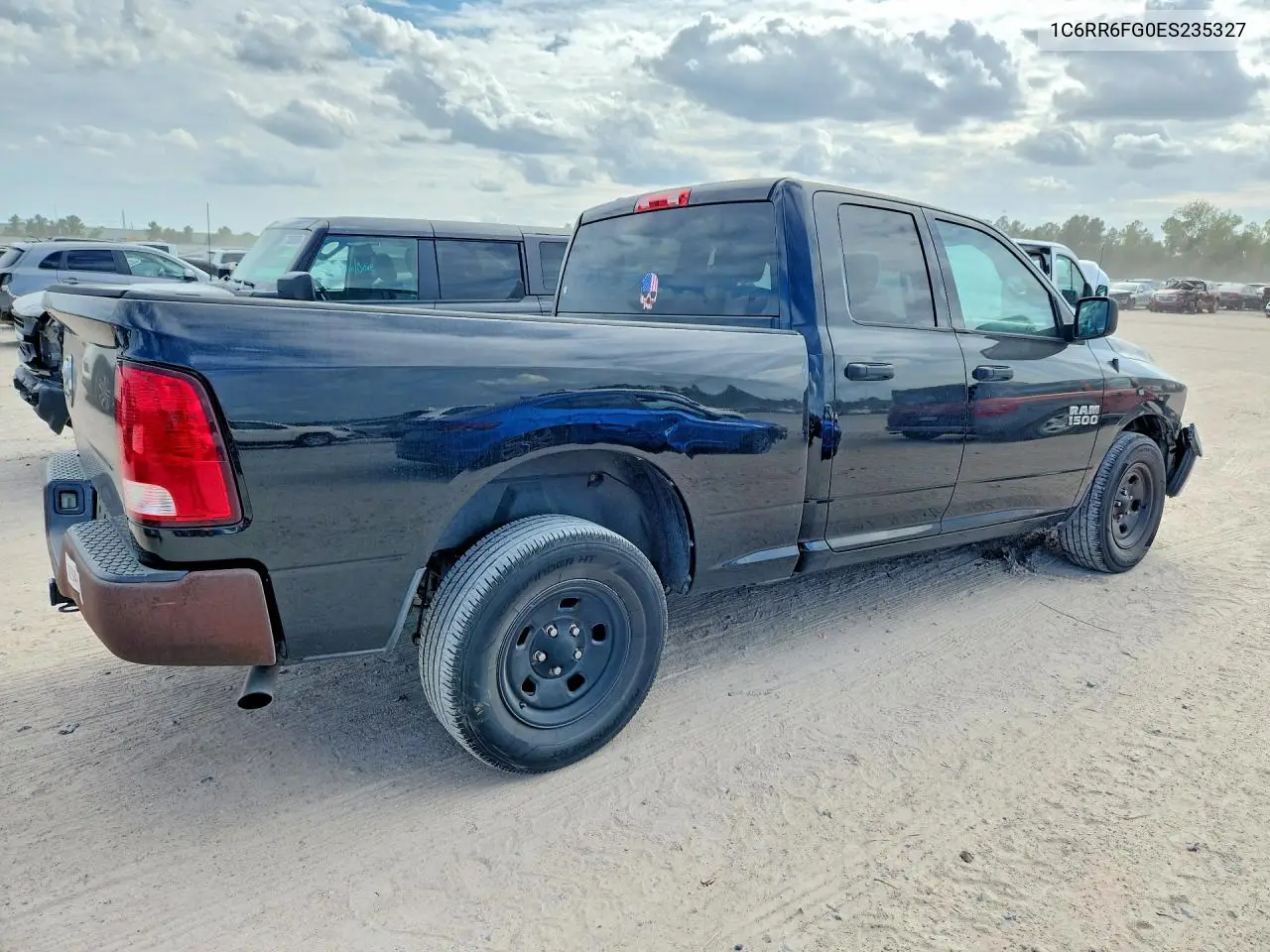 2014 RAM 1500 VIN 1C6RR6FG0ES235327 — фото 3