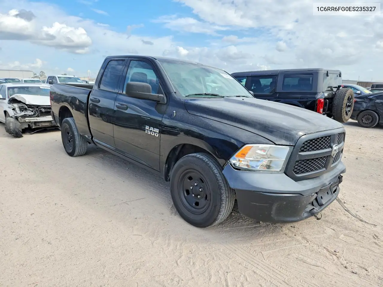 2014 RAM 1500 VIN 1C6RR6FG0ES235327 — фото 4