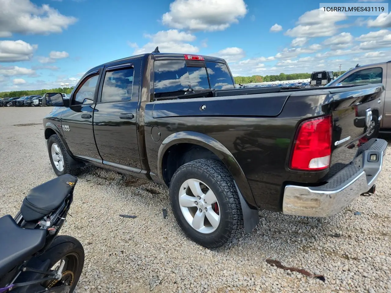 2014 RAM 1500 VIN 1C6RR7LM9ES431119 — фото 2