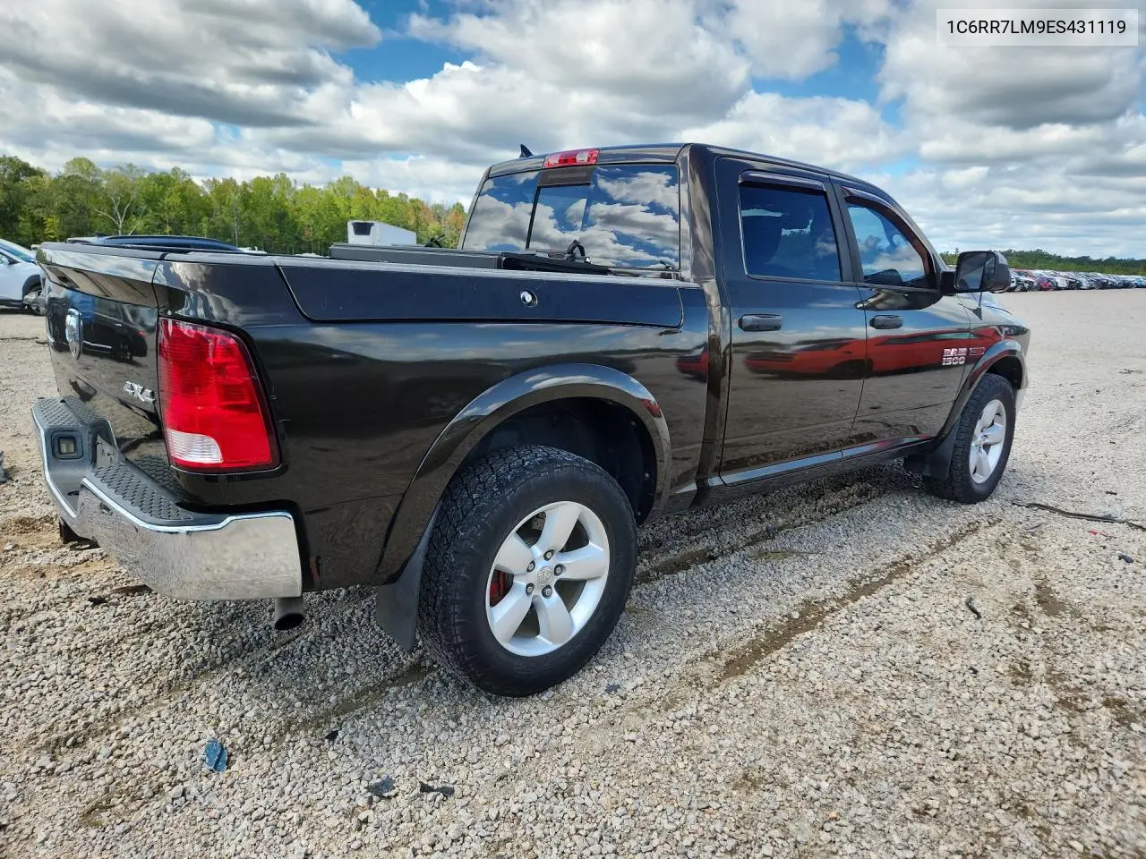 2014 RAM 1500 VIN 1C6RR7LM9ES431119 — фото 3