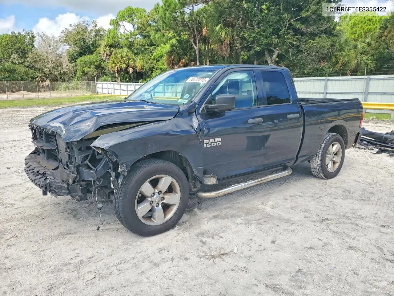 RAM 1500 2014, VIN 1C6RR6FT6ES355422