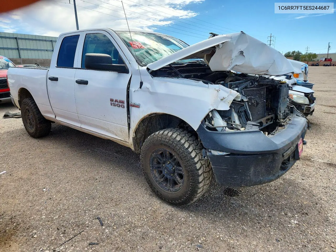 2014 RAM 1500 VIN 1C6RR7FT5ES244687 — фото 4