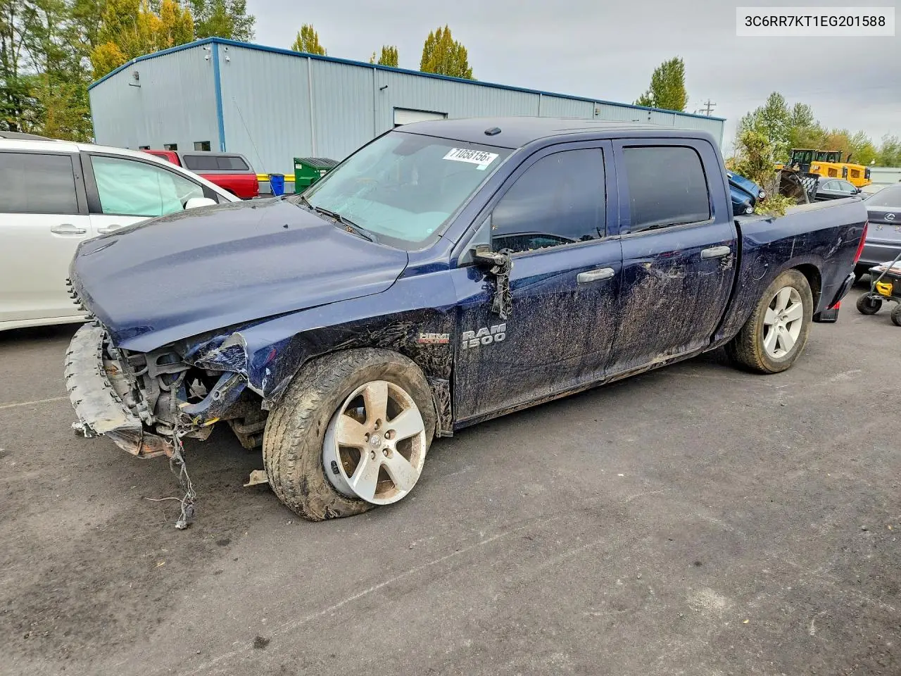 RAM 1500 2014, VIN 3C6RR7KT1EG201588