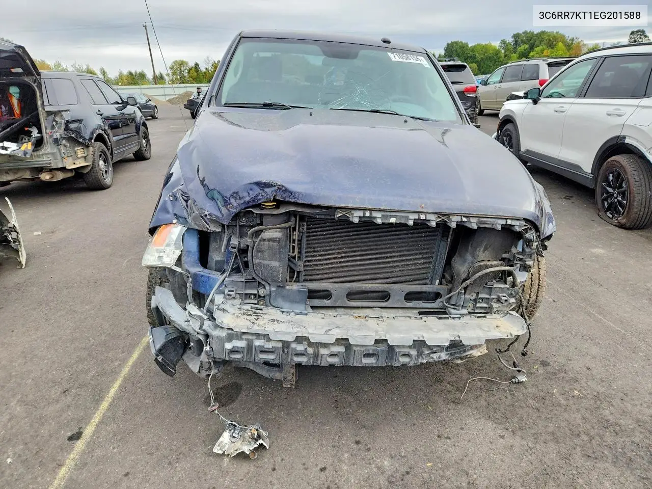 2014 RAM 1500 VIN 3C6RR7KT1EG201588 — фото 5