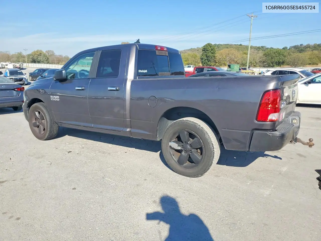 2014 RAM 1500 VIN 1C6RR6GG5ES455724 — фото 2