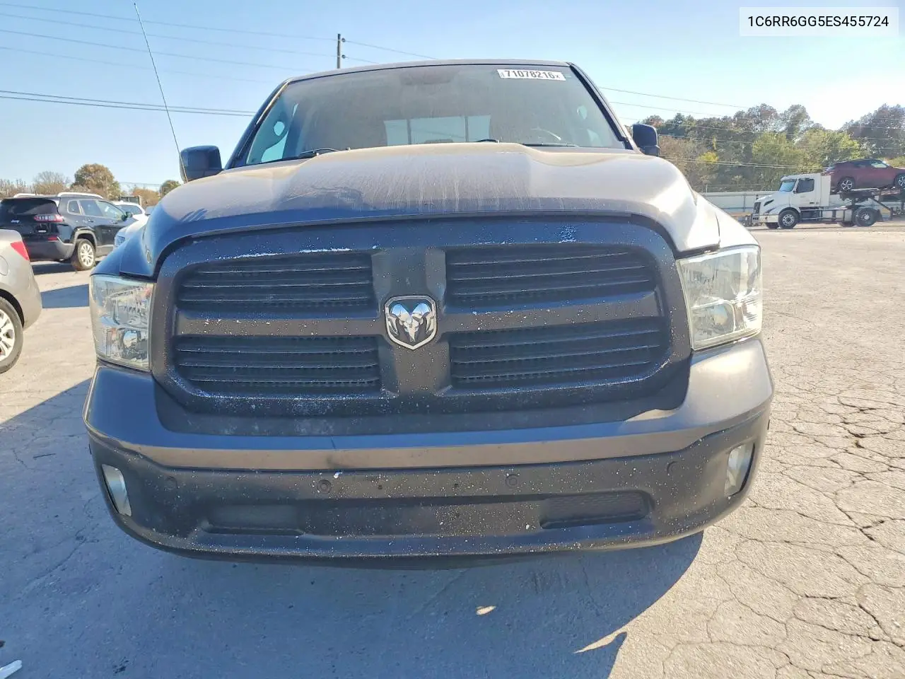 2014 RAM 1500 VIN 1C6RR6GG5ES455724 — фото 5
