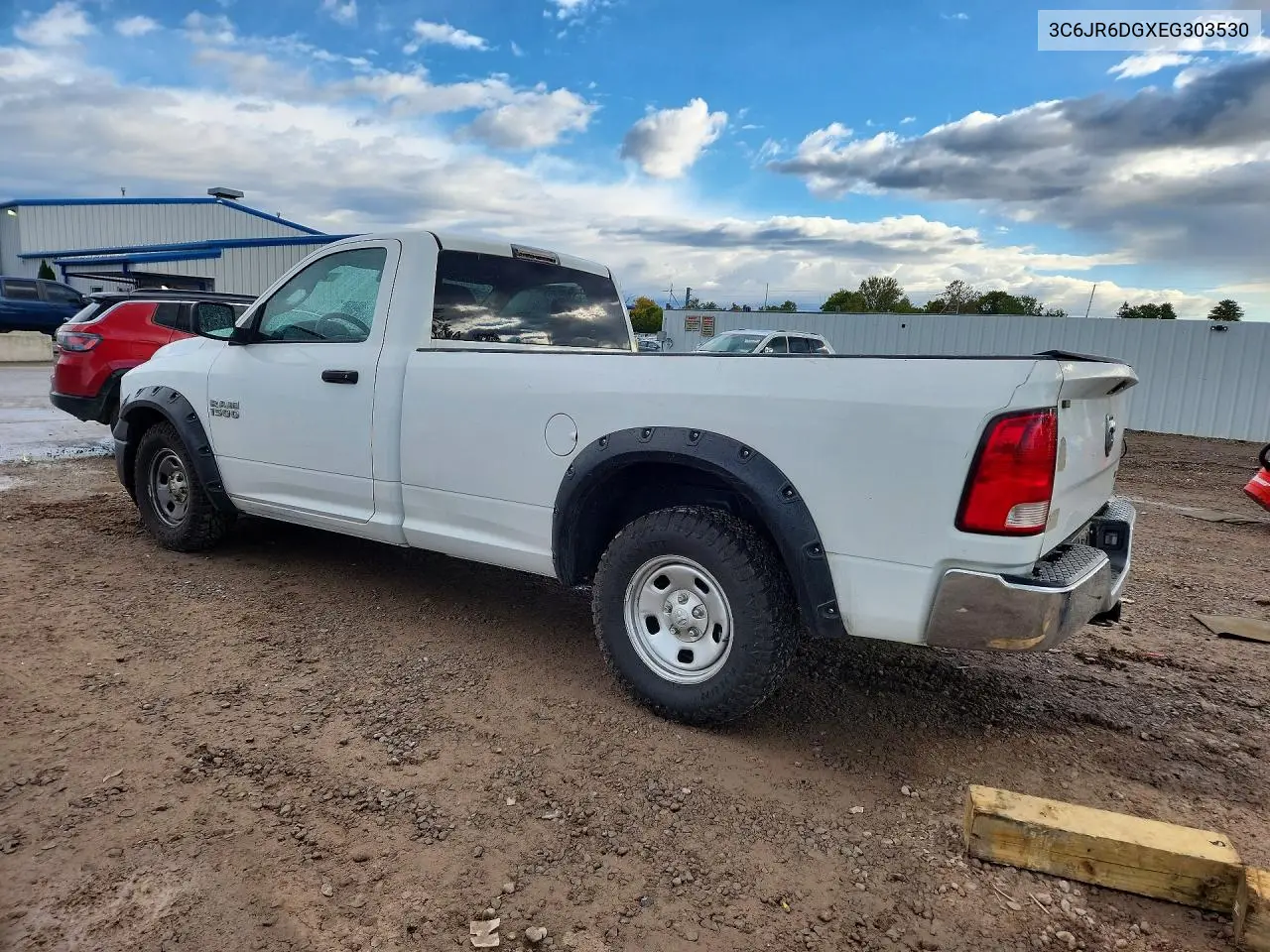 2014 RAM 1500 VIN 3C6JR6DGXEG303530 — фото 2