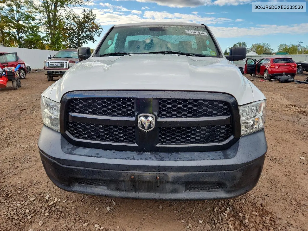 2014 RAM 1500 VIN 3C6JR6DGXEG303530 — фото 5