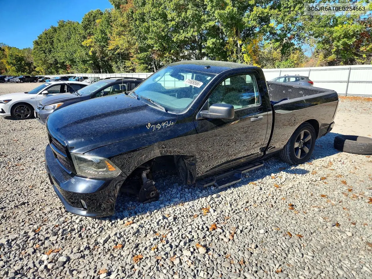RAM 1500 2014, VIN 3C6JR6AT0EG254663
